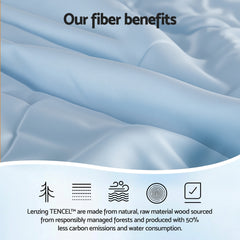 Giselle Bedding Tencel Quilt 200GSM Summer Quilts Free Delivery