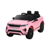 Kids Electric Ride On Car Land Rover Licensed Toy Cars Remote 12V Battery Pink