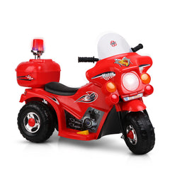 RIGO Kids Electric Ride Police Motorcycle Motorbike Free Delivery