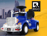 Rigo Kids Electric Ride On Car Truck Motorcycle Motorbike Toy Cars 6V Blue