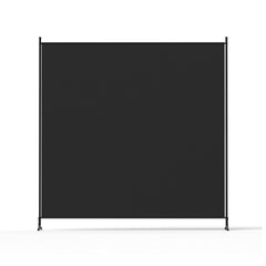 Artiss Room Divider Screen 175x180cm Fabric Black Free Delivery