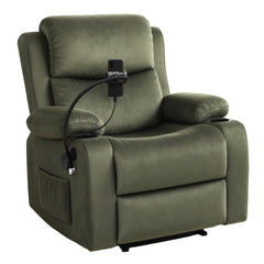 Artiss Recliner Chair Heated Massage Chair with Phone Holder Velvet