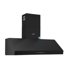 Devanti 1500mm Commercial BBQ Range Hood Dual Motor W/Remote Control Black