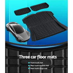 Weisshorn 3PCS Car Rear Front Cargo Trunk Free Delivery