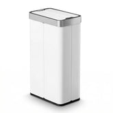 Devanti Rubbish Bin 70L Automatic Sensor Kitchen Bin, Slim Smart Garbage Can Touchless Rectangular with Liner Holder, Fully Closed Lid for Bedroom, Ba