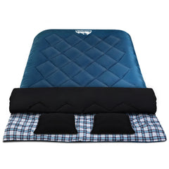 Weisshorn Sleeping Bag Double Pillow Thermal Camping Outdoor Free Delivery