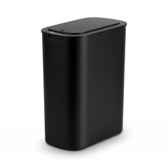 Devanti Automatic Trash Bin with Lid 25L Motion Sensor Kitchen Bin Touchless Garbage Can Plastic Slim Rubbish Bin with Liner Holder for Kitchen, Home,