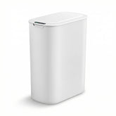 Devanti Automatic Trash Bin with Lid 25L Motion Sensor Kitchen Bin Touchless Garbage Can Plastic Slim Rubbish Bin with Liner Holder for Kitchen, Home,