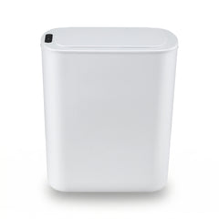 Devanti Automatic Trash Bin with Lid 25L Motion Sensor Kitchen Bin Touchless Garbage Can Plastic Slim Rubbish Bin with Liner Holder for Kitchen, Home,
