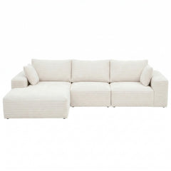 Artiss 3 Seater Modular Sofa Bed Sectional Boneless Couches for Living Room