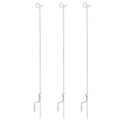 Giantz 20x Electric Fence Pigtail Posts Steel Tape Fencing