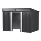 Giantz Garden Shed Outdoor Storage 2.60x1.95M Tool Sheds Workshop House Shelter