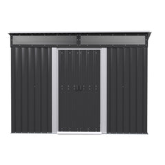 Giantz Garden Shed Outdoor Storage 2.60x1.95M Tool Sheds Workshop House Shelter