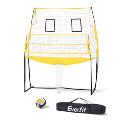 Everfit 8ft Volleyball Net -standing Adjustable Height Portable with Ball and Bag