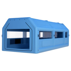 Giantz Inflatable Spray Booth Car Paint Tent 1000X500X350cm 2 Blowers Filter