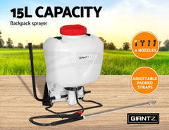 Giantz Weed Sprayer 15L Knapsack Backpack Garden Spray