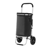 Emajin Shopping Trolley Cart Foldable 45KG Black Free Delivery