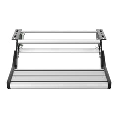 Weisshorn Manual Pull Out Caravan Step Folding RV Entry Stair 200KG Capacity