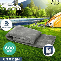 Weisshorn 6M X 2.5M Annex Matting 600GSM Floor Mats Mesh Caravan Camping Annexe