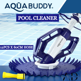 Aqua Buddy Pool Cleaner Automatic Vacuum Floor Climb Suction Swimming Hose 10M