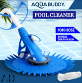 Aqua Buddy Pool Cleaner Automatic Vacuum Swimming Floor Climb Wall Pool 10M Hose