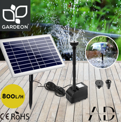 Gardeon Solar Pond Pump Submersible Water Fountain Kit 6.6FT