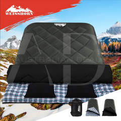 Weisshorn Sleeping Bag Double Pillow Thermal Camping Outdoor Free Delivery