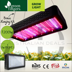 Green Fingers 1200W Grow Light LED Full Spectrum Indoor Plant All Stage Growth