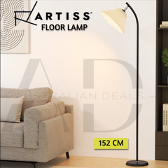 Artiss Floor Lamp LED Light Stand Modern Home Living Room Office Reading White
