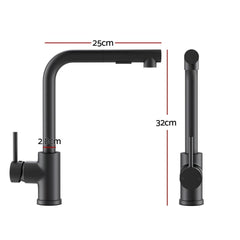 Cefito Kitchen Mixer Tap Pull Out Rectangle 2 Mode Sink Basin Faucet Swivel WELS