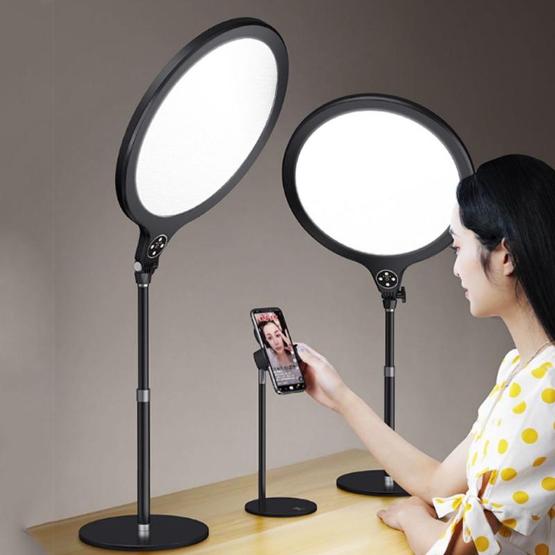 26Cm Live Broadcast Beauty Light Bracket With Cooling Bracket - Medium Version Black-1915196651434283009