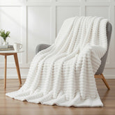 Giselle 152x203cm Throw Blanket Queen Fleece Lightweight Cozy Sofa Couch Bed Throw - Free Delivery