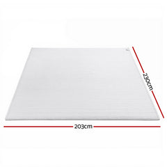 Giselle 203x230cm Throw Blanket Fleece Soft Lightweight Cozy Sofa Couch Bed Throw - Free Delivery