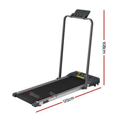 Everfit 2 in 1 Treadmill Electric Walking Pad Under Desk Home Gym Fitness 380mm