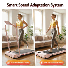 Everfit 3 in 1 Walking Pad Treadmill 12% Incline Under Desk Treadmills for Home