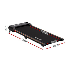 Everfit 3 in 1 Walking Pad Treadmill 12% Incline Under Desk Treadmills for Home