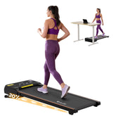 Everfit 3 in 1 Walking Pad Treadmill 20% Auto Incline Under Desk Treadmills for