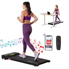 Everfit 2 in 1 Treadmill Electric Walking Pad Under Desk Home Gym Fitness 400mm