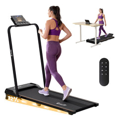 Everfit 3 in 1 Walking Pad Treadmill 12% Incline Foldable Under Desk Treadmills