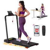 Everfit 3 in1 Treadmill Electric Walking Pad with Incline Foldable for Home Gym