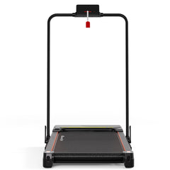 Everfit Treadmill Electric Walking Pad Auto Incline Foldable for Home Gym Black