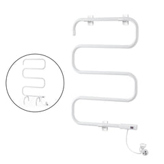 Devanti Heated Towel Rail Freestanding Wall Mounted Free Delivery