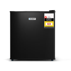 Devanti 31L Small Upright Freezer Vertical Freezer Black