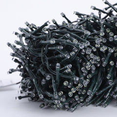 Samland 1200 Led Cluster Fairy Light Blue White For Christmas Decoration