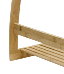 Does not apply Bamboo Towel Bar Metal Holder Rack Free Delivery