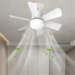 16.5 Ceiling Fan with LED Light 3-Speed Remote Control