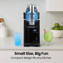 POLYCOOL 3L Slushie Frozen Drink Maker, Home Slush Machine, Fast Chilling, Easy Digital Controls