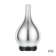 Orku Essential Oil Aroma Diffuser - Mirror 3D Fireworks Light USB Remote