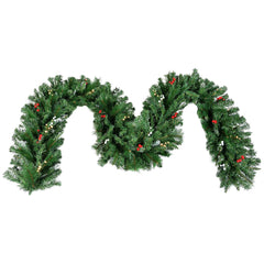 Christabelle 3.05m Christmas Garland Berries Pine Tree Free Delivery