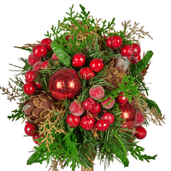 Christabelle 36cm Christmas Tabletop Topiary Tree Pre-Decorated Free Delivery